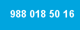 988 018 50 16